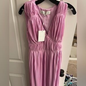 Endless Rose Light Pink Pleated Dress